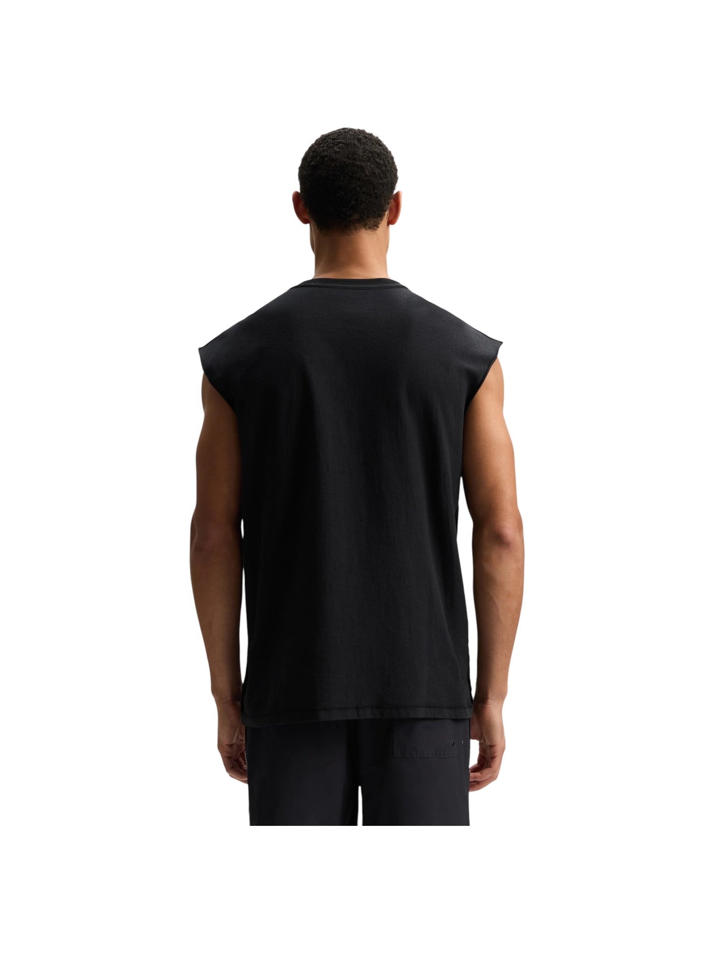 Purple Brand P103-TJBH326 Textured Sleeveless Tee Black