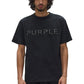 Purple Brand P104-TBMS226 Textured Jersey Ss Tee Black