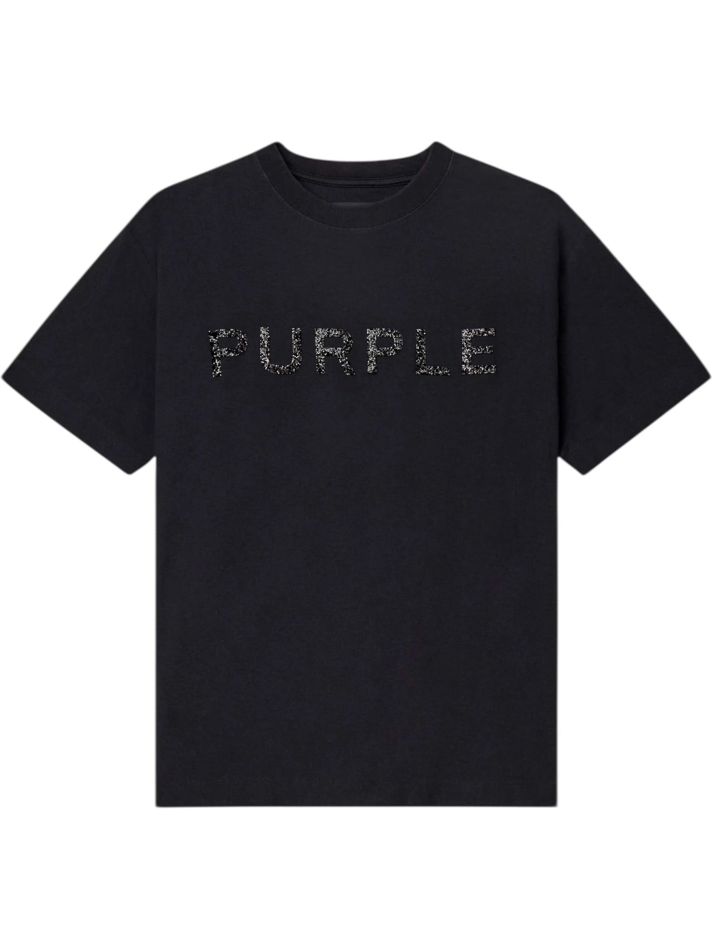 Purple Brand P104-TBMS226 Textured Jersey Ss Tee Black