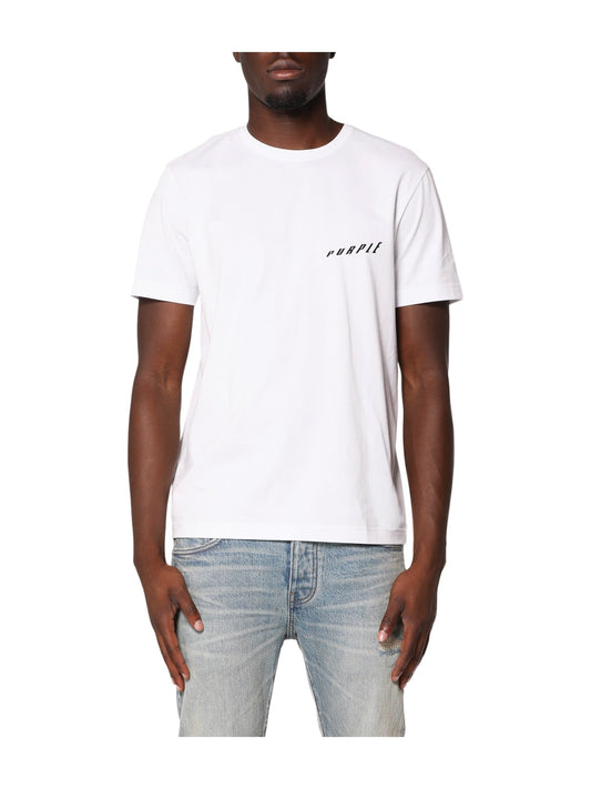 Purple Brand P109-CJWF326 Clean Jersey Ss Tee White