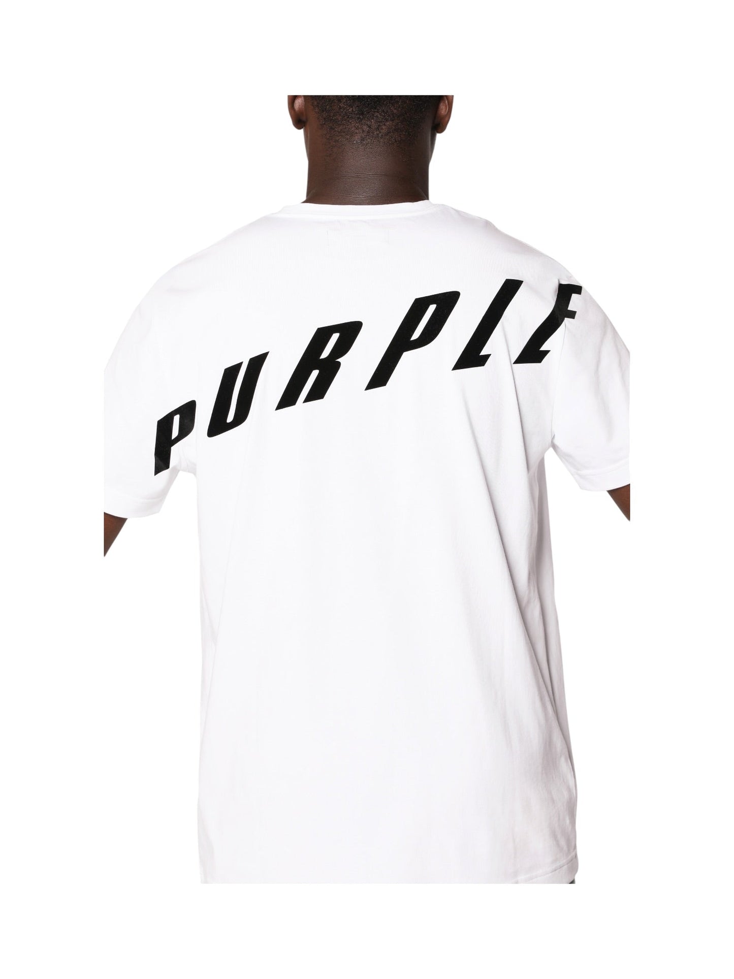 Purple Brand P109-CJWF326 Clean Jersey Ss Tee White