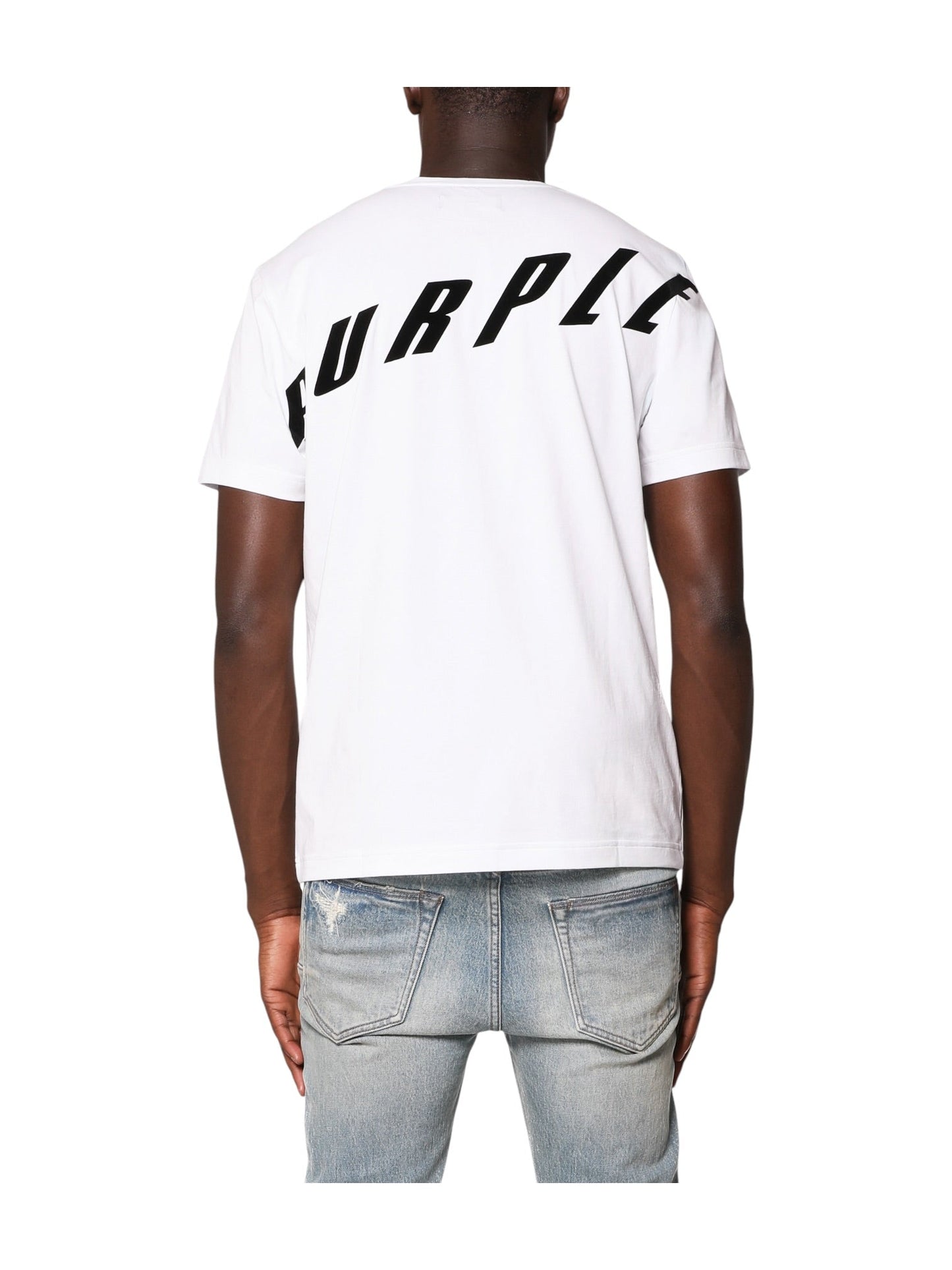 Purple Brand P109-CJWF326 Clean Jersey Ss Tee White