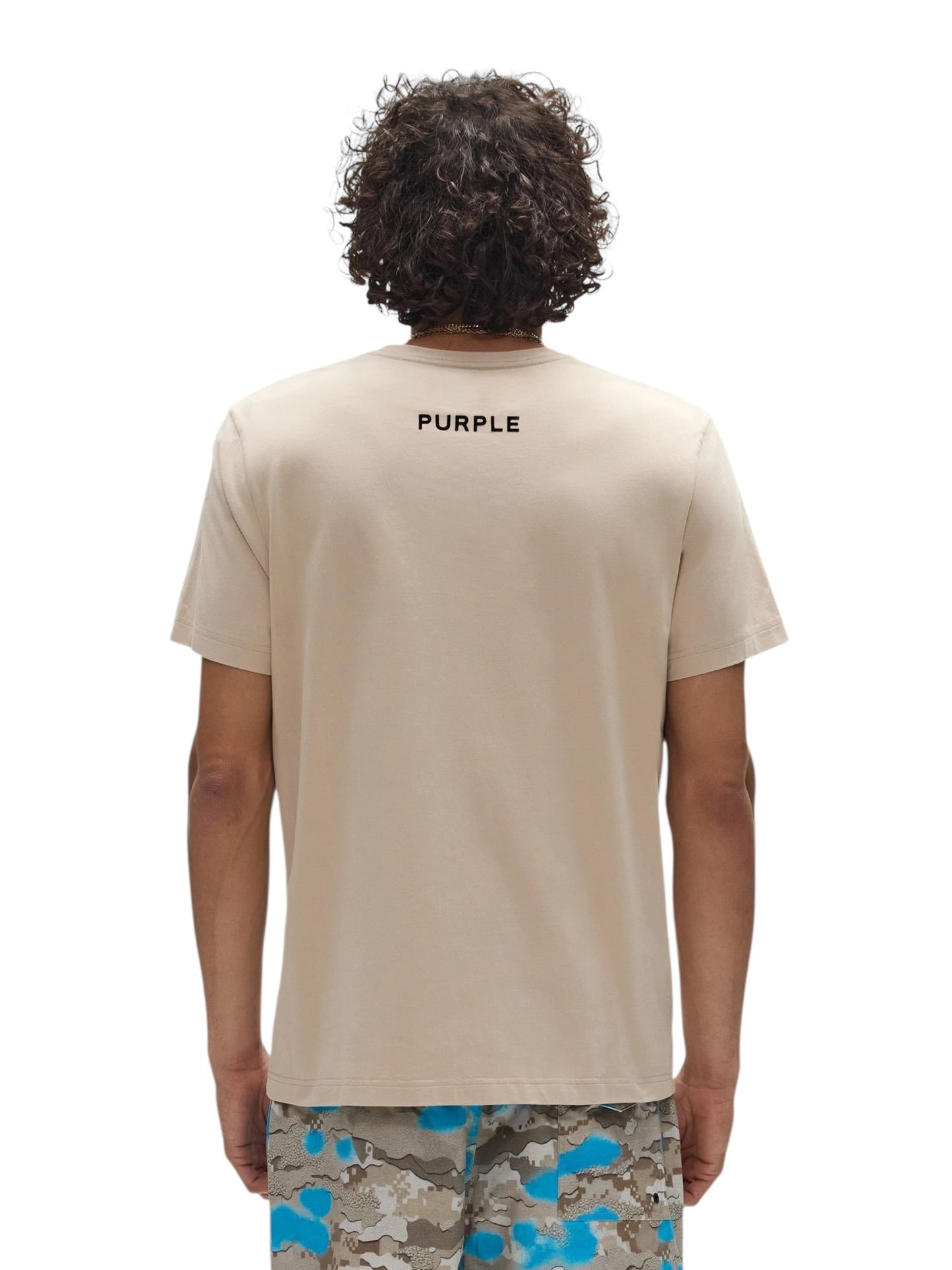 Purple Brand P109-CPFP226 Clean Jersey Ss Tee Brown