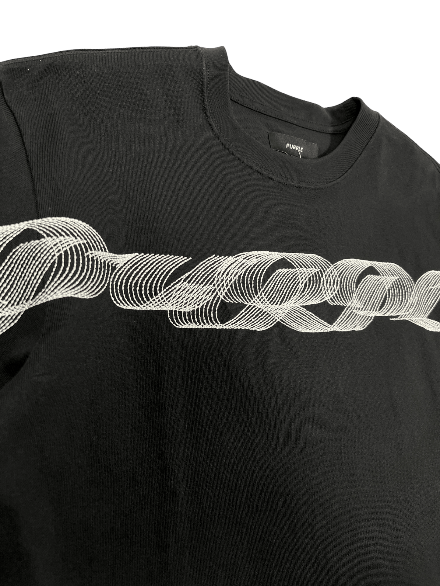 Purple Brand P117-HBEM226 Hwt Jersey Ss Tee Black