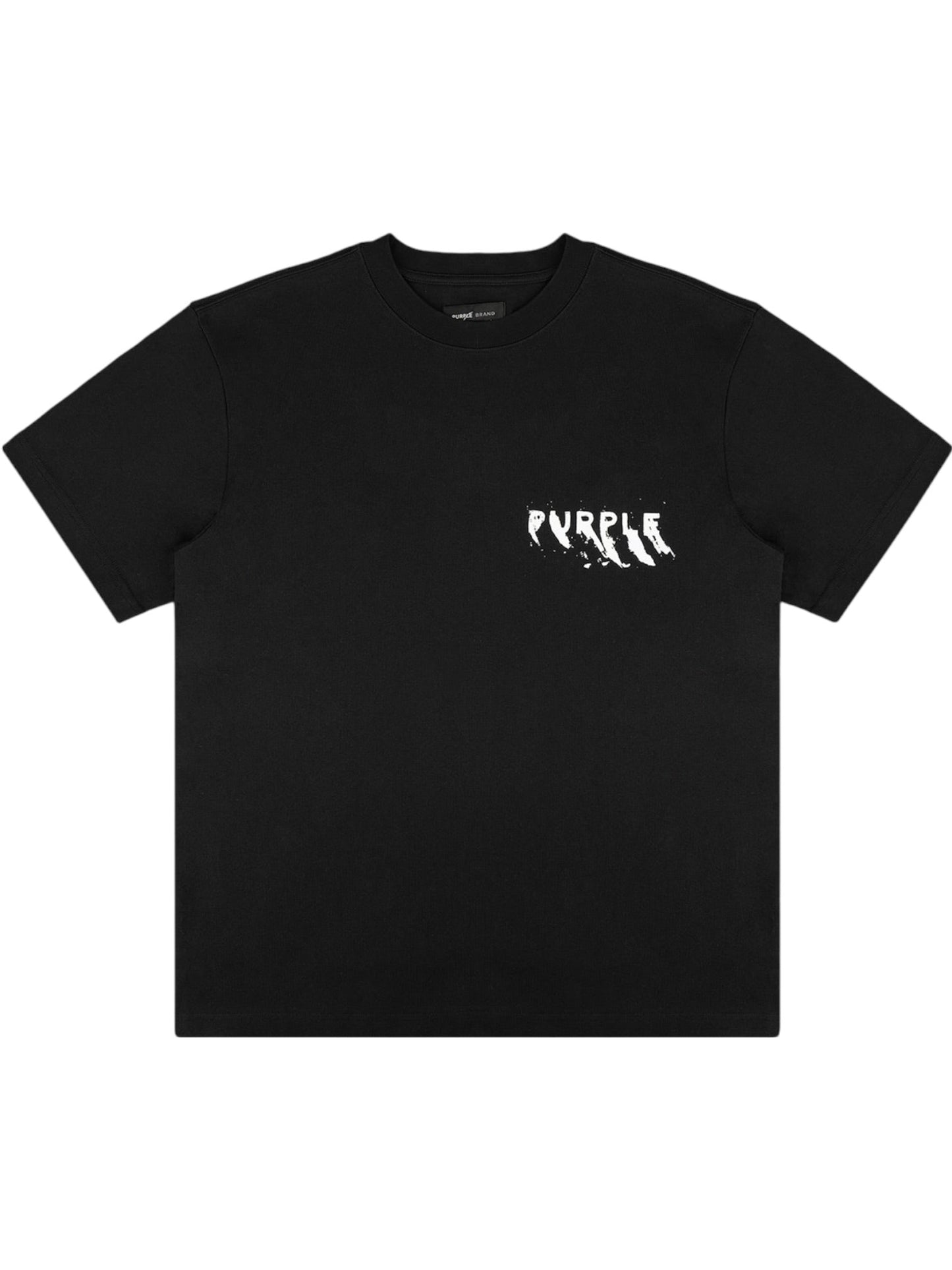 Purple Brand P117-HJBB423 HEAVY JERSEY SS TEE BLACK