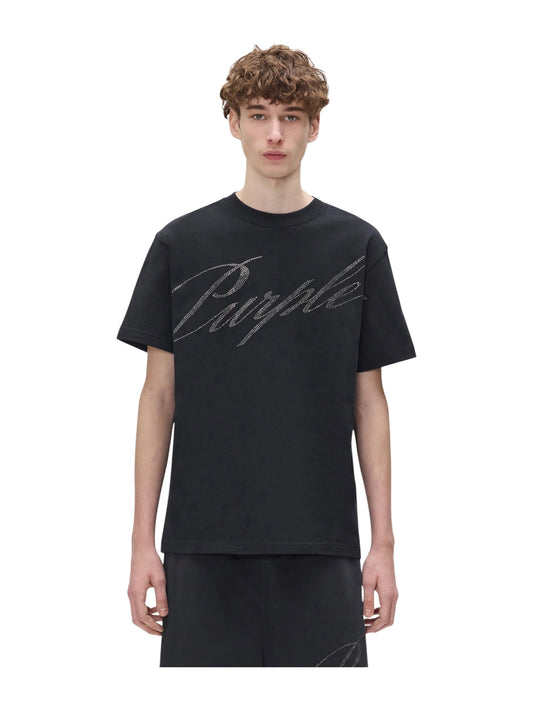 Purple Brand P117-HWBH326 Hwt Jersey Ss Tee Black