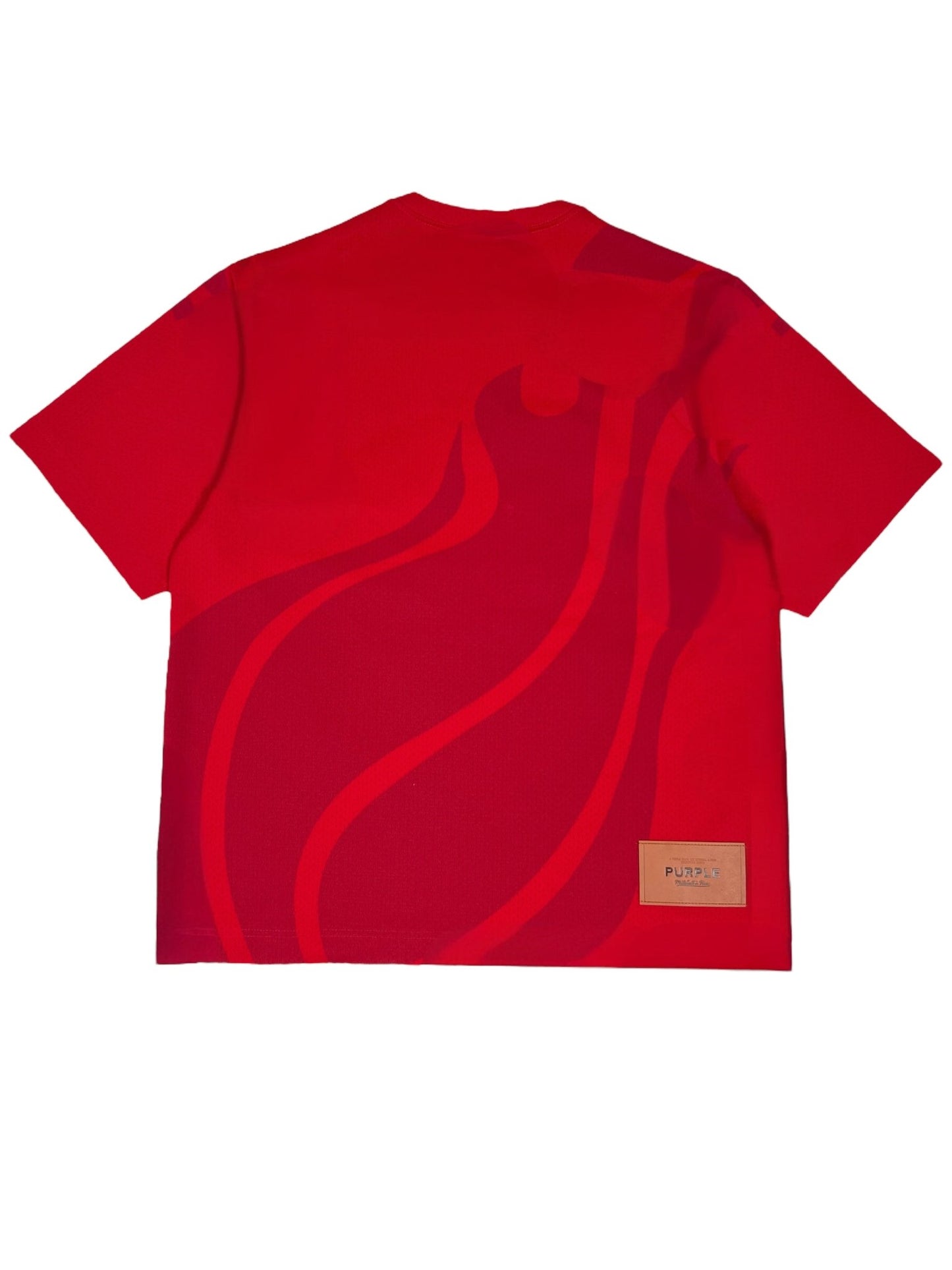 Purple Brand P142-Mnmh Miami Heat Mesh Tee Red