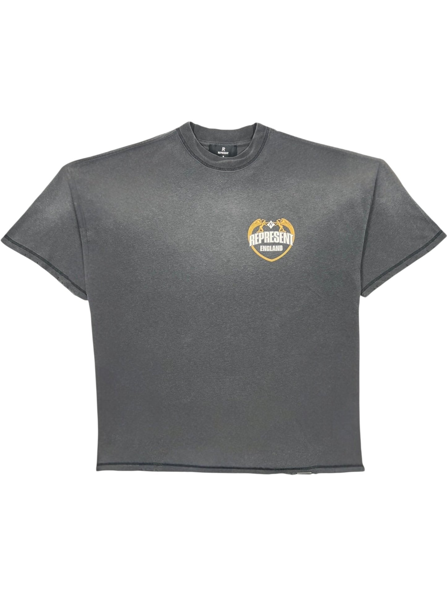 Represent MLM100171 Represent Angel Border T-shirt Black