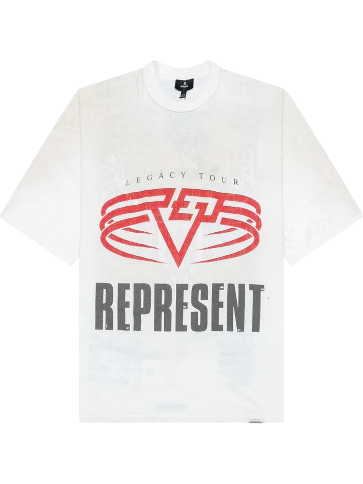 Represent MLM100176-30 Represent Living Legacy T-shirt Washed Ecru
