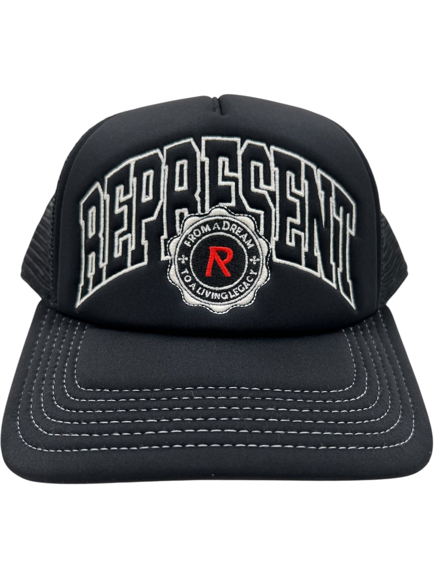 Represent MLM100350-01 Legacy Crest Cap Black