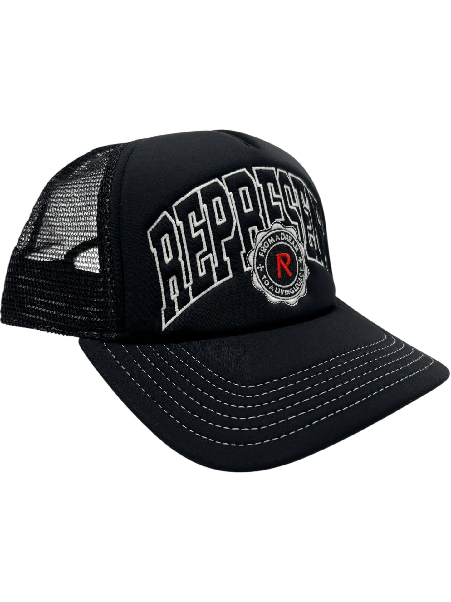 Represent MLM100350-01 Legacy Crest Cap Black