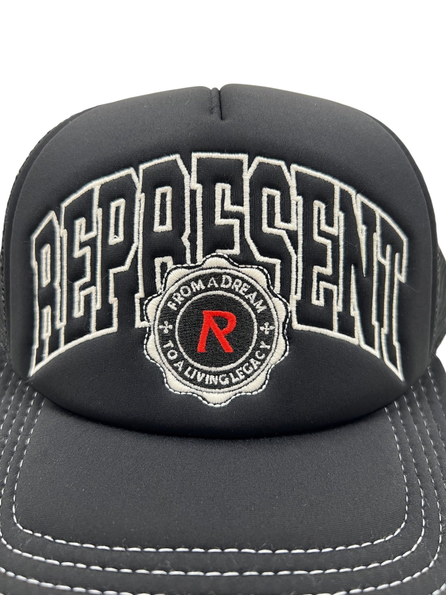 Represent MLM100350-01 Legacy Crest Cap Black