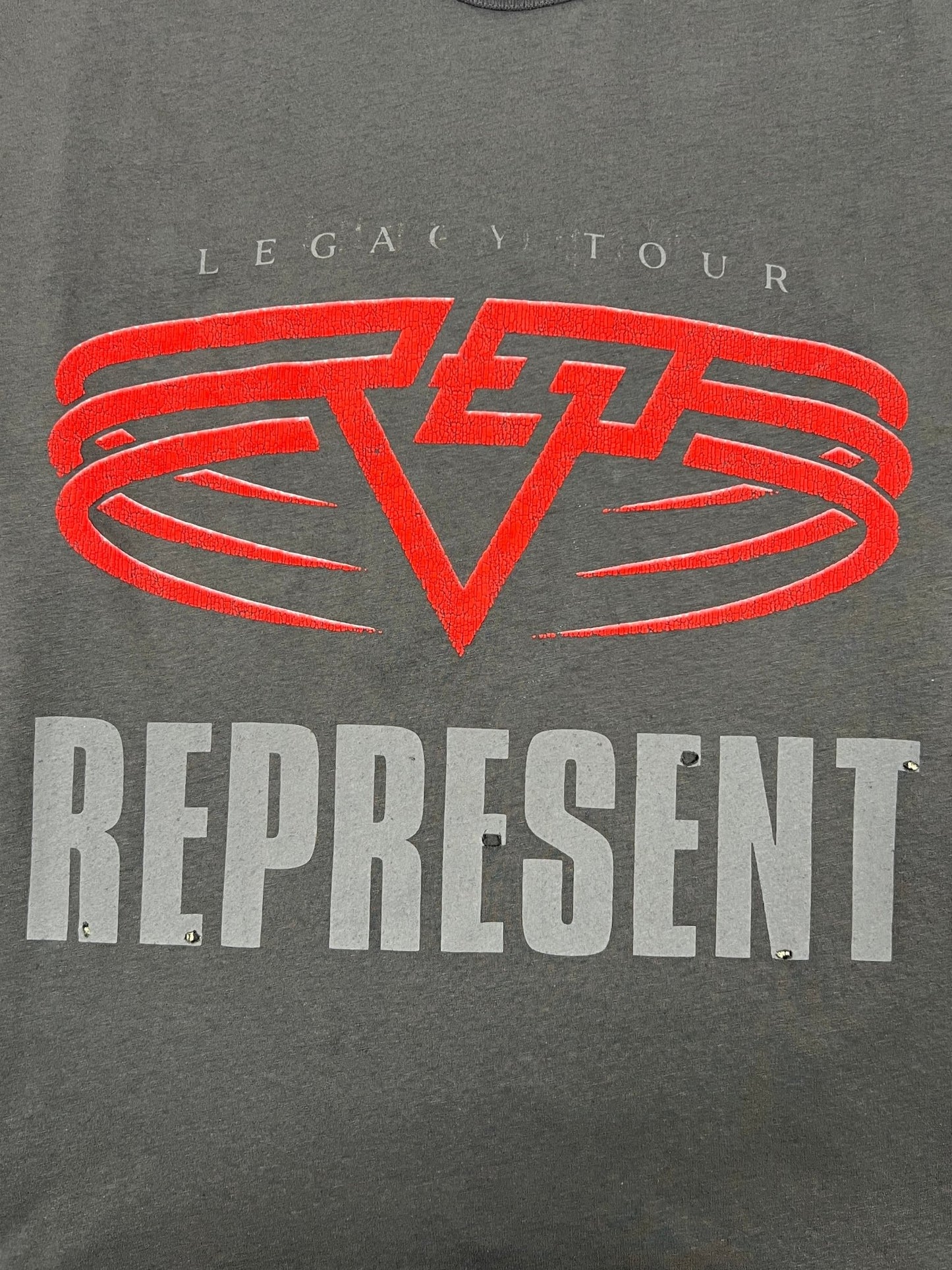 Represent MLM100365 Represent Living Legacy Tour L/S Tee Grey