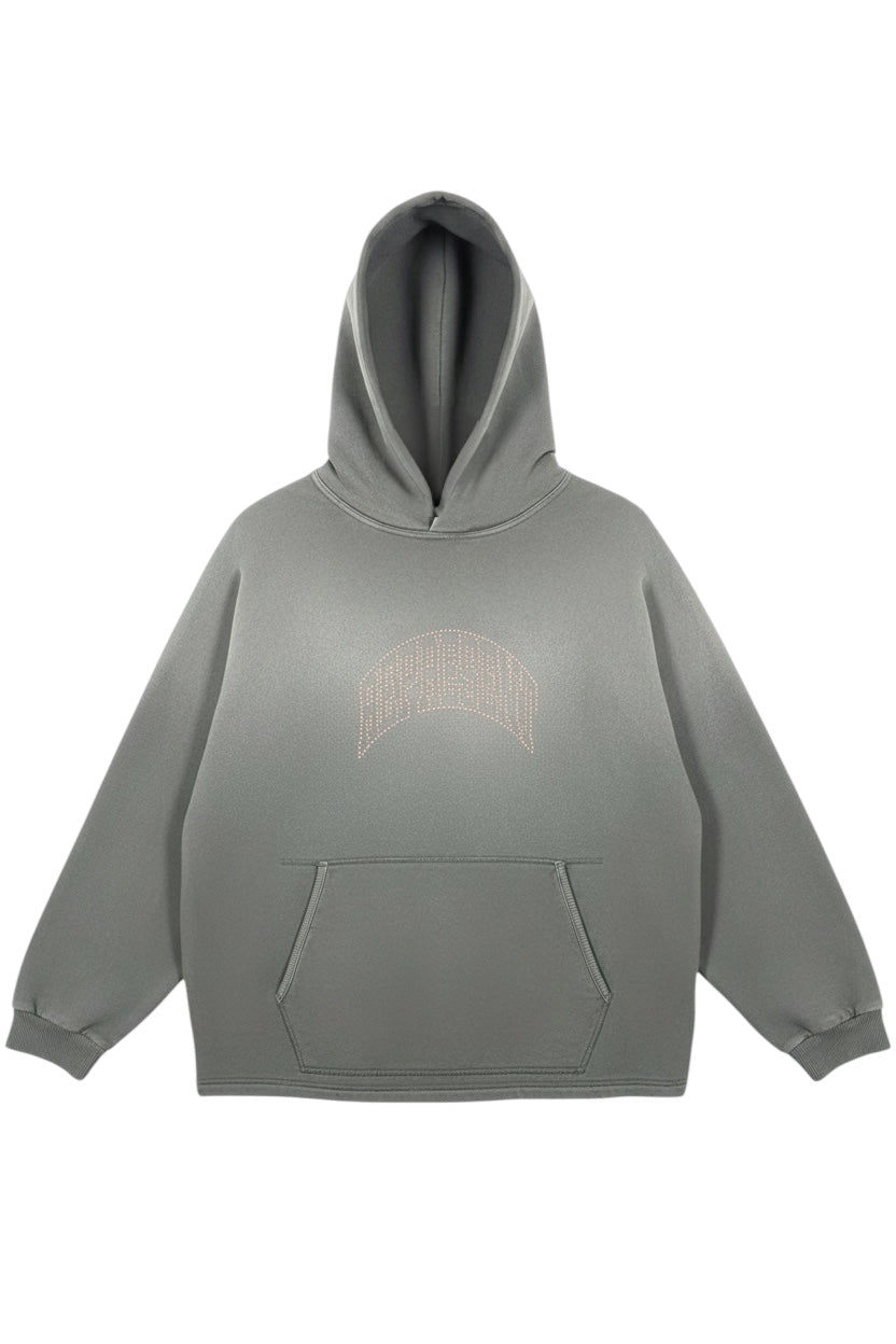 Represent MLM100437 Represent Embellished Hoodie Black