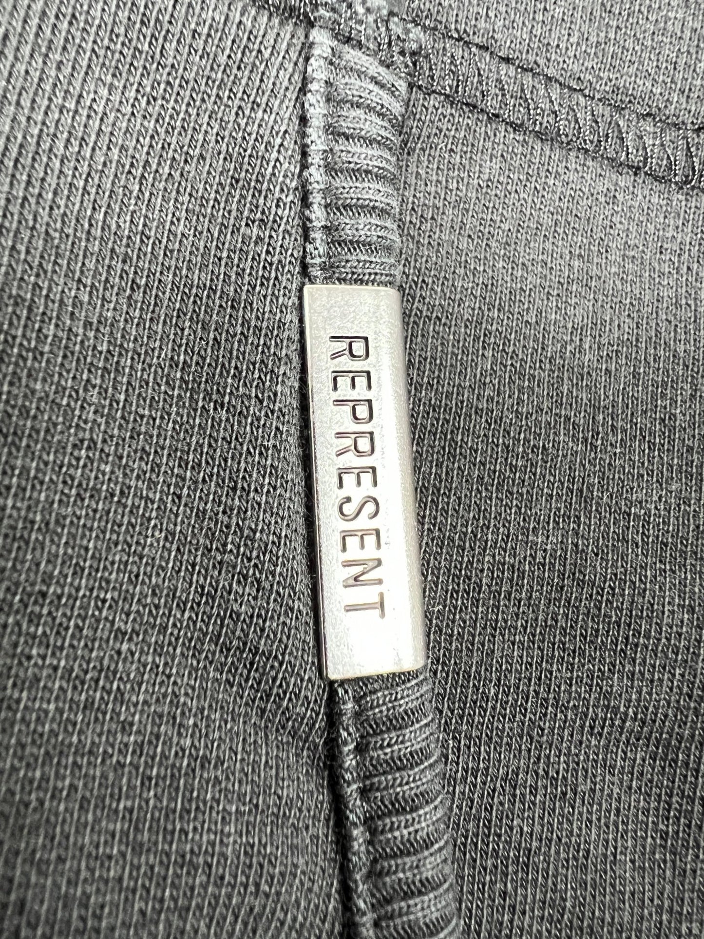 Represent MLM100437 Represent Embellished Hoodie Black