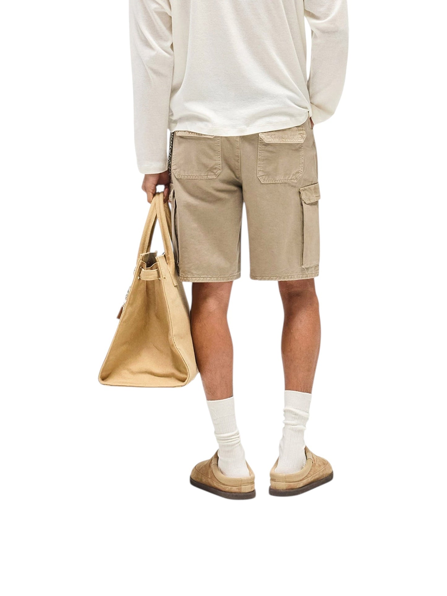 Represent MLM100486-25 Loaded Cargo Short Beige
