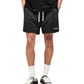 Represent MLM100492-02 Mesh Shorts Washed Black