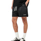 Represent MLM100492-02 Mesh Shorts Washed Black