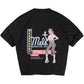 Represent MLM100565-01 MEL'S Diner T-shirt Jet Black