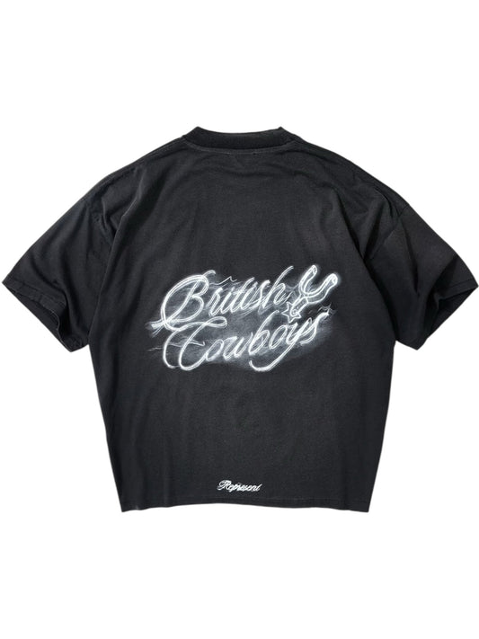 Represent MLM100592-04 British Cowboys T-shirt Black