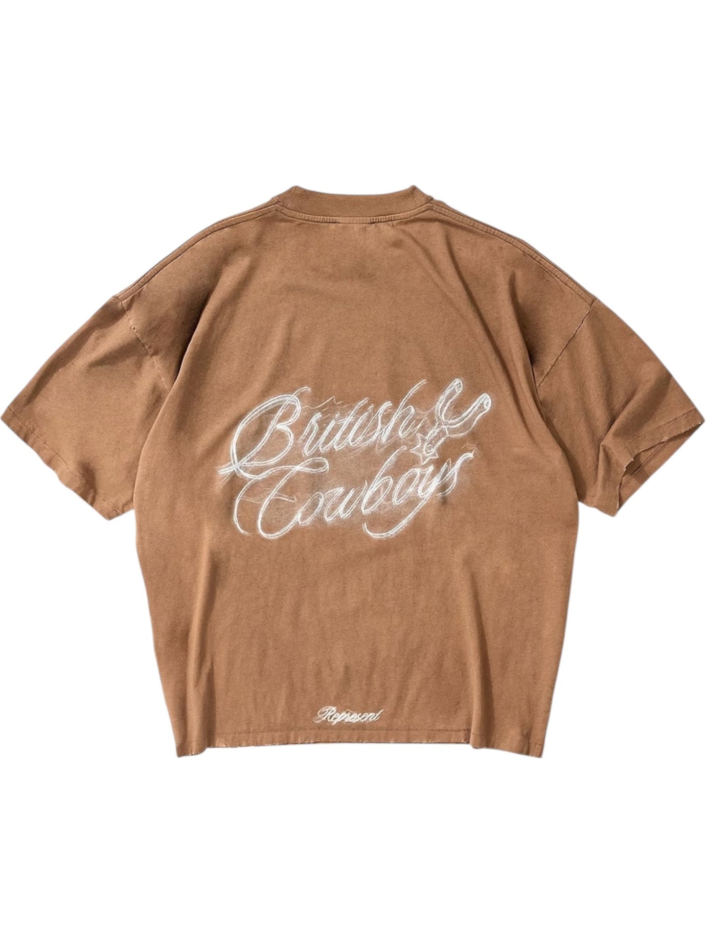 Represent MLM100592-16 British Cowboys T-shirt Brown