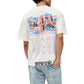 Represent MLM100593-30 Dream On Tour T-shirt Washed Ecru