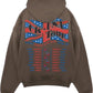 Represent MLM100618-17 Dream On Tour Hoodie Brown