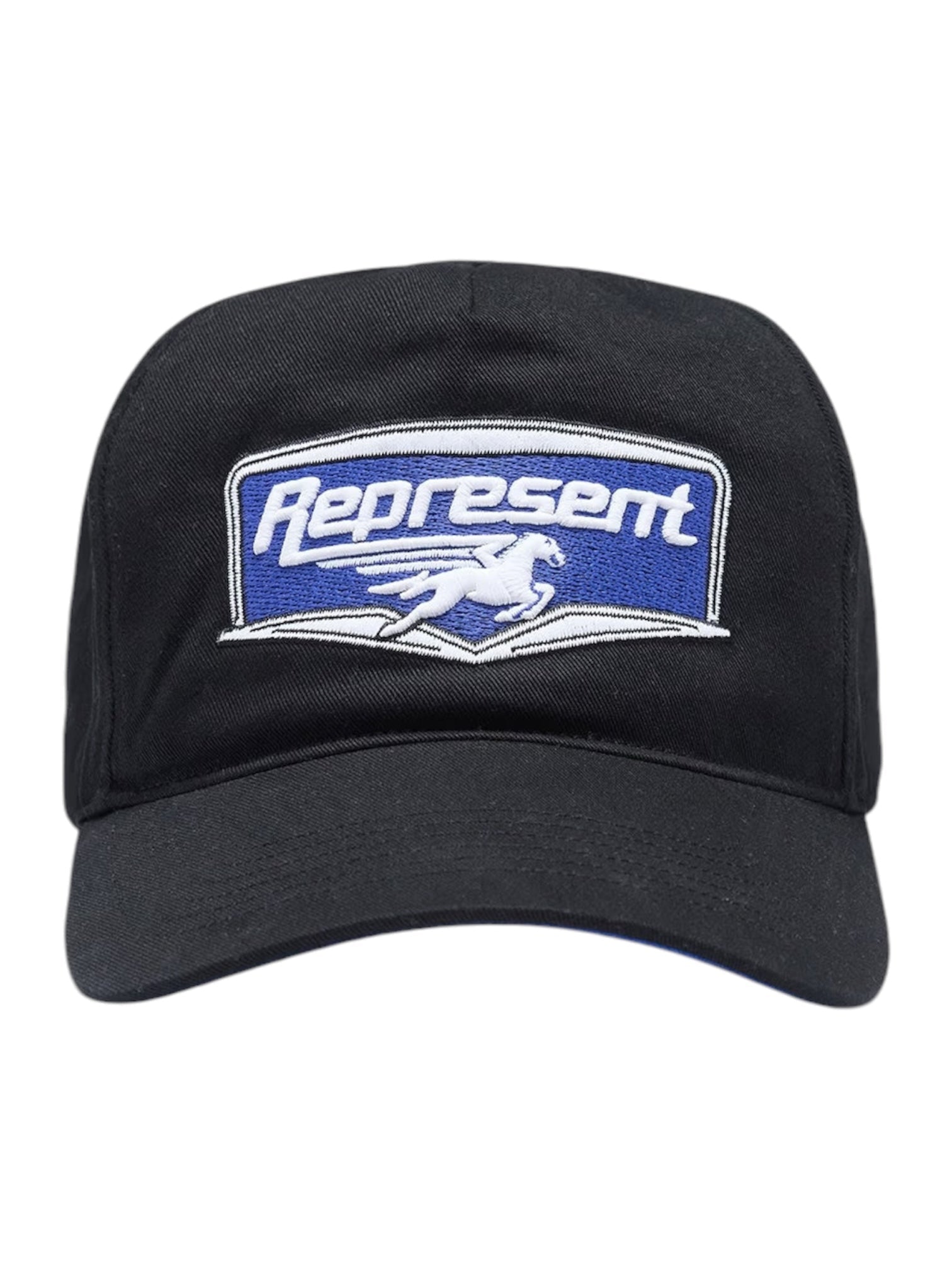 Represent MLM100642-01 Nothing Faster Applique Patch  Black