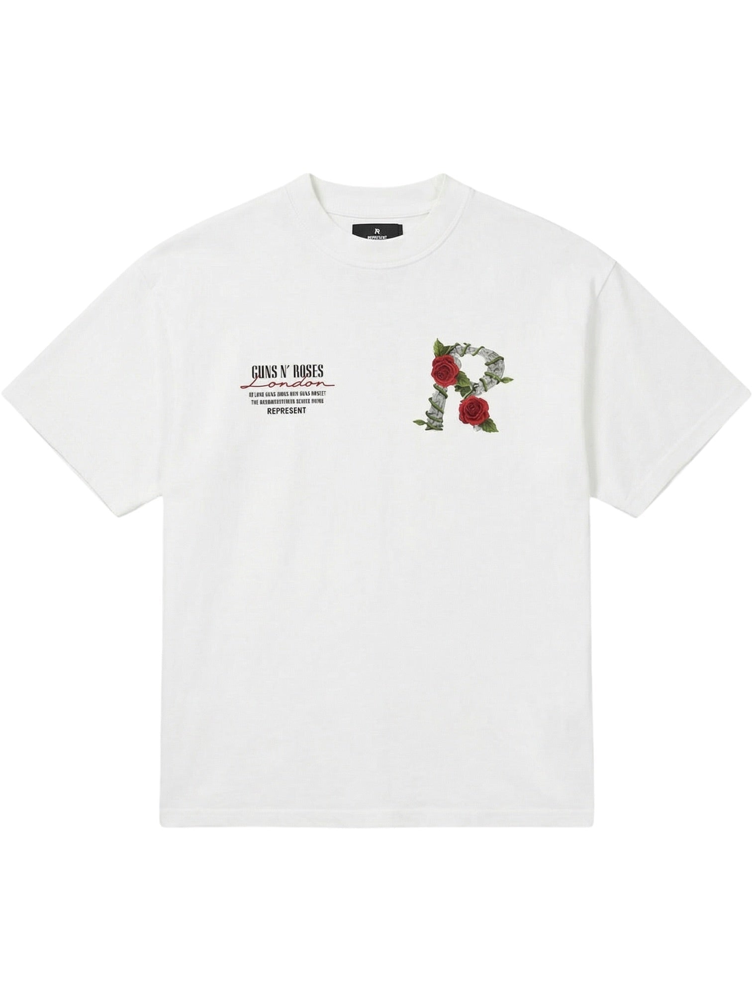 Represent MLM100757-72 GN'R Tour T-shirt White