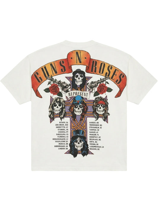 Represent MLM100757-72 GN'R Tour T-shirt White