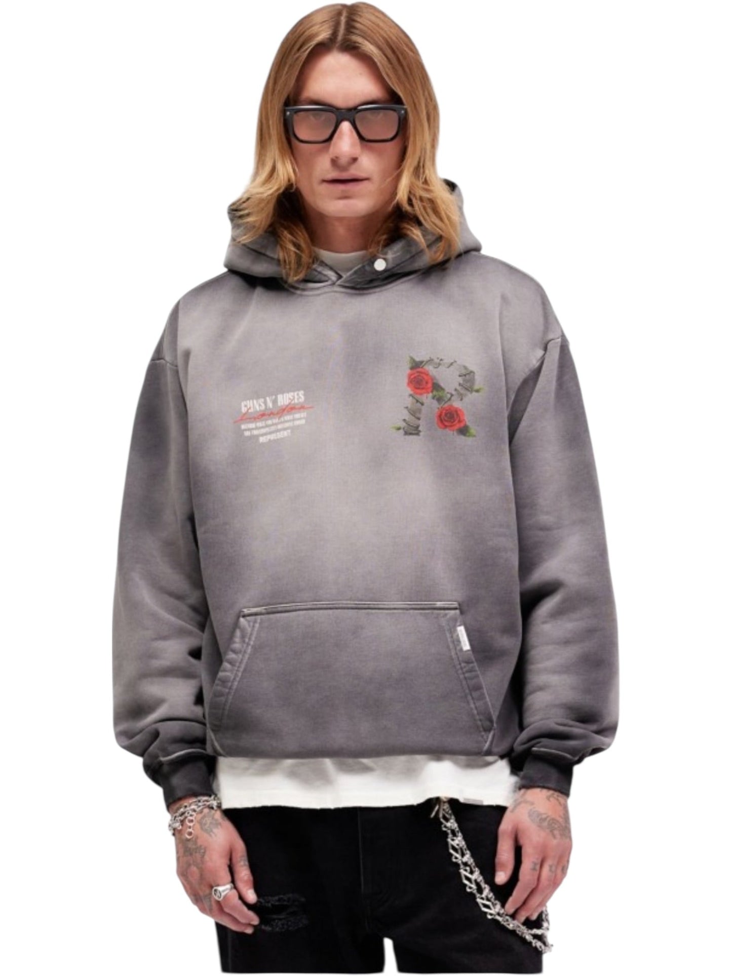 Represent MLM100758-04 GN'R Tour Hoodie Black