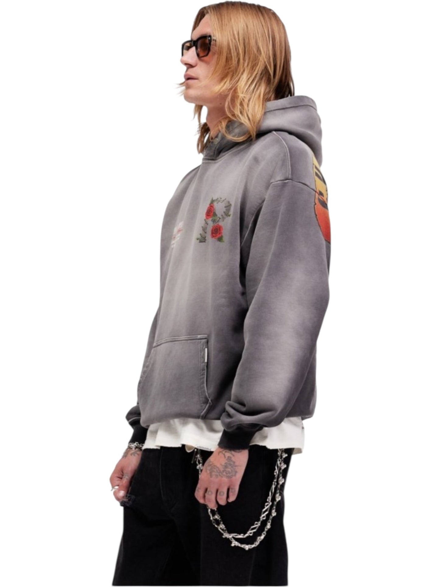 Represent MLM100758-04 GN'R Tour Hoodie Black