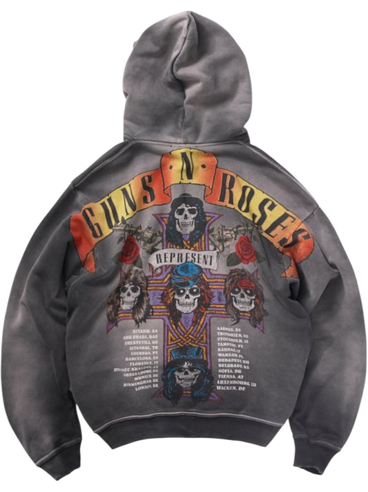 Represent MLM100758-04 GN'R Tour Hoodie Black