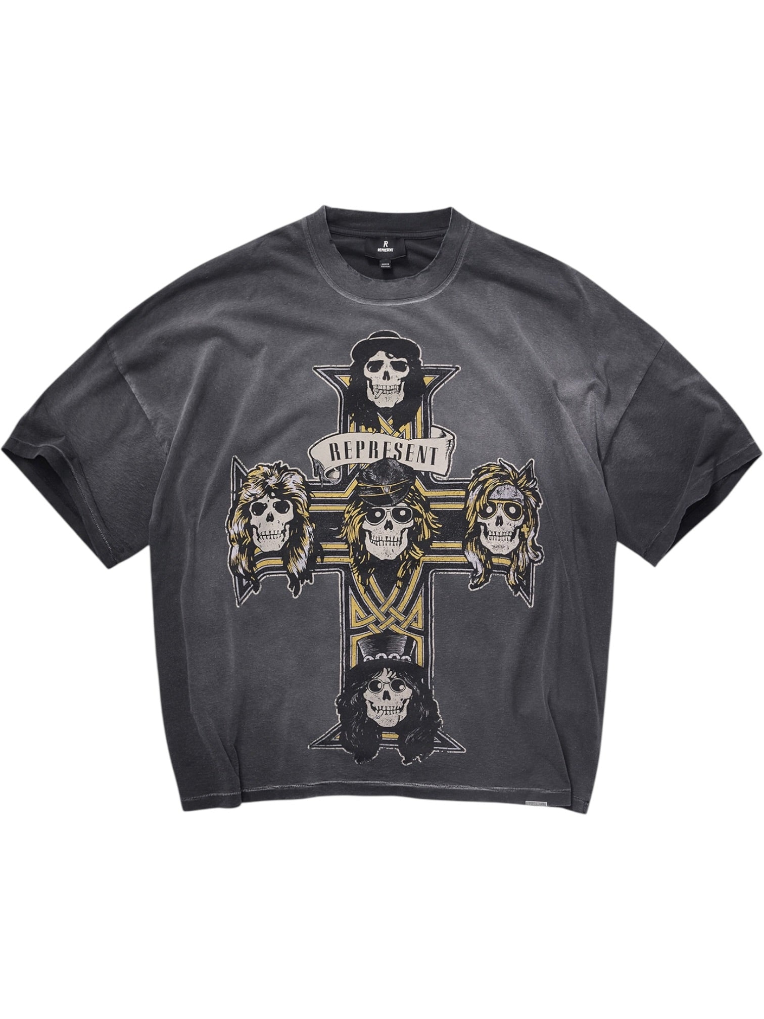 Represent MLM100759-04 GN'R Cross T-shirt Black