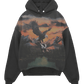 Represent MLM100762 Chrome Flight Hoodie Black