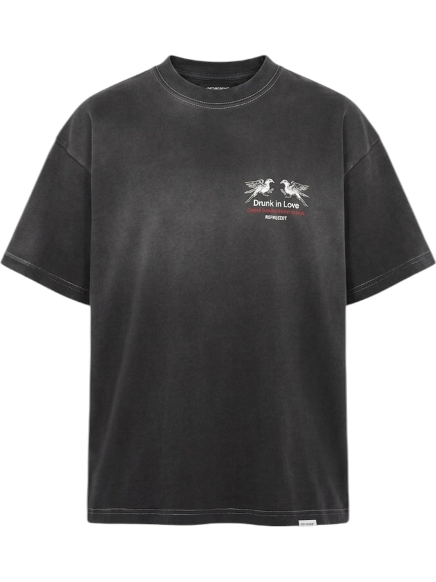 Represent MLM100768-04 24 Hour Service T-Shirt Black
