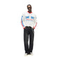 Represent MLM100781 Mesh Pegasus L/S Tee White