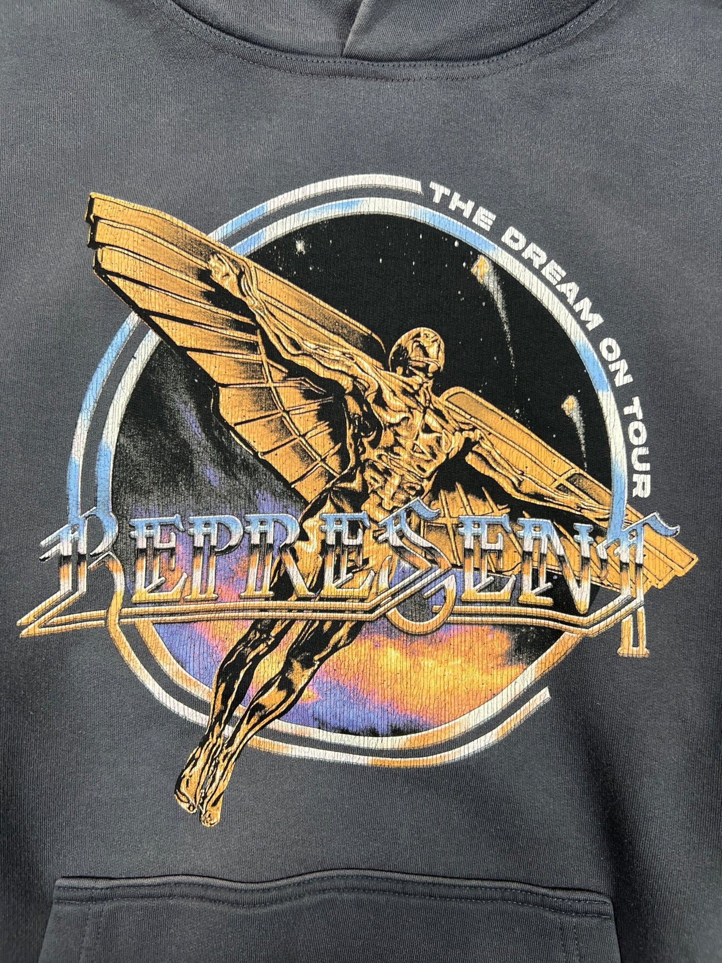 Represent MLM100822 Golden Tour Hoodie Grey