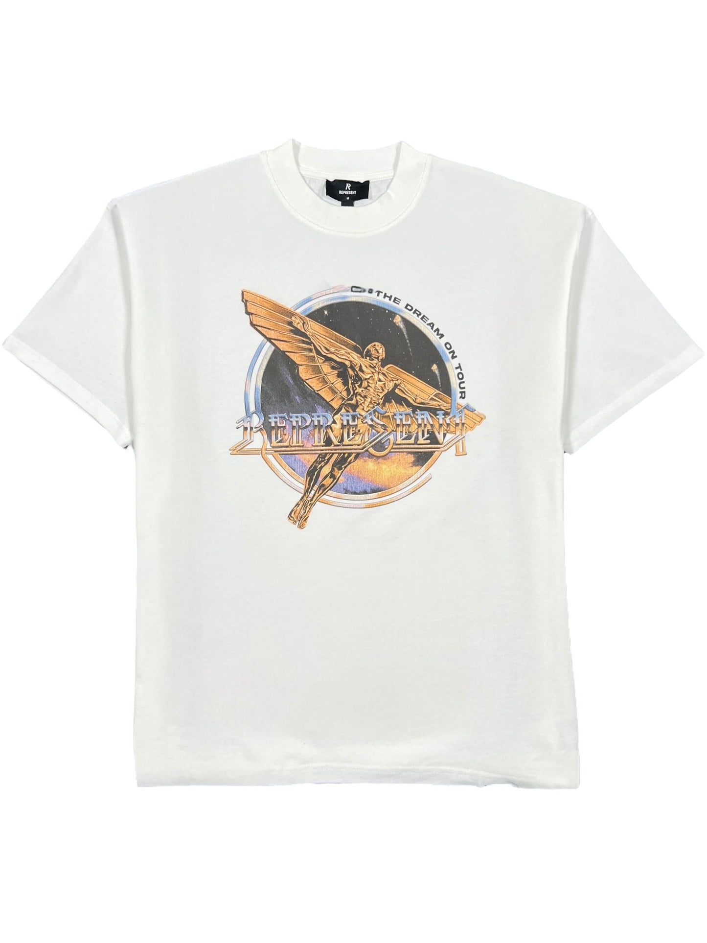 Represent MLM100823 Golden Tour T-shirt White