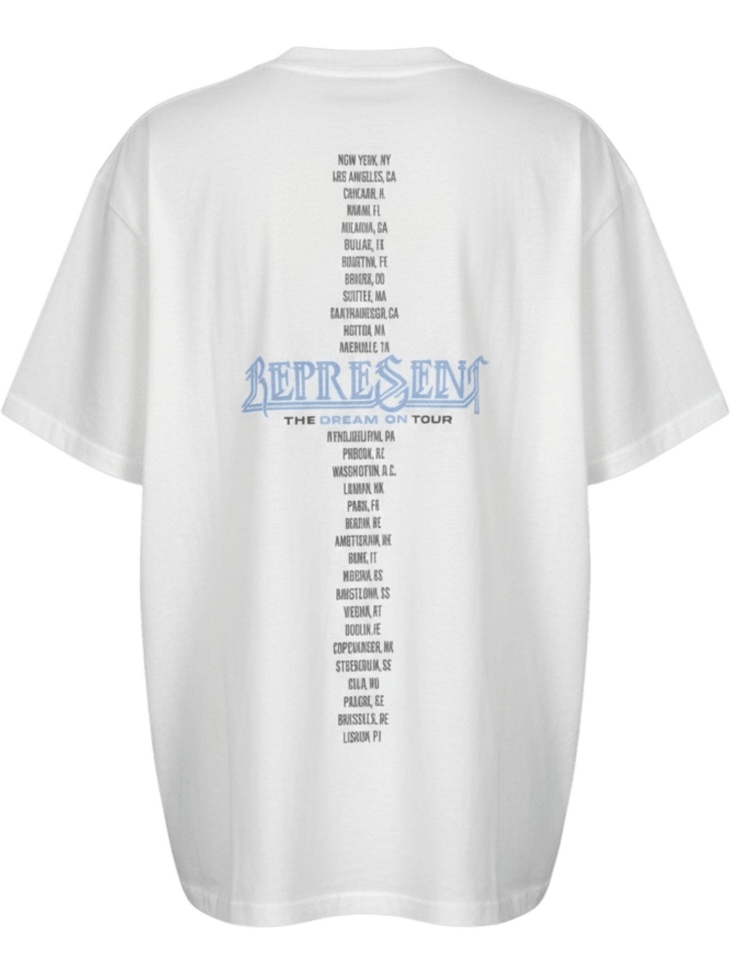 Represent MLM100823 Golden Tour T-shirt White
