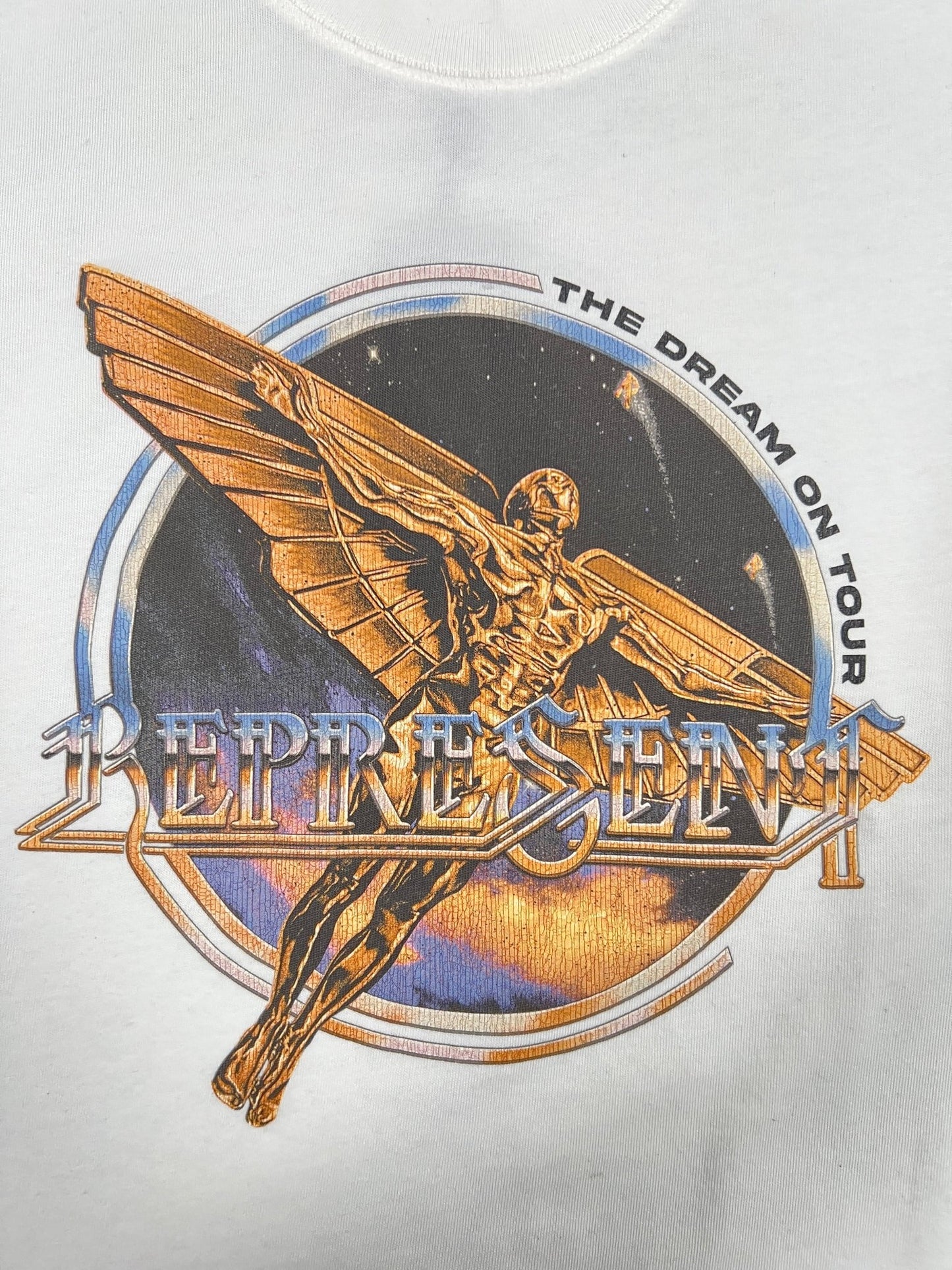 Represent MLM100823 Golden Tour T-shirt White