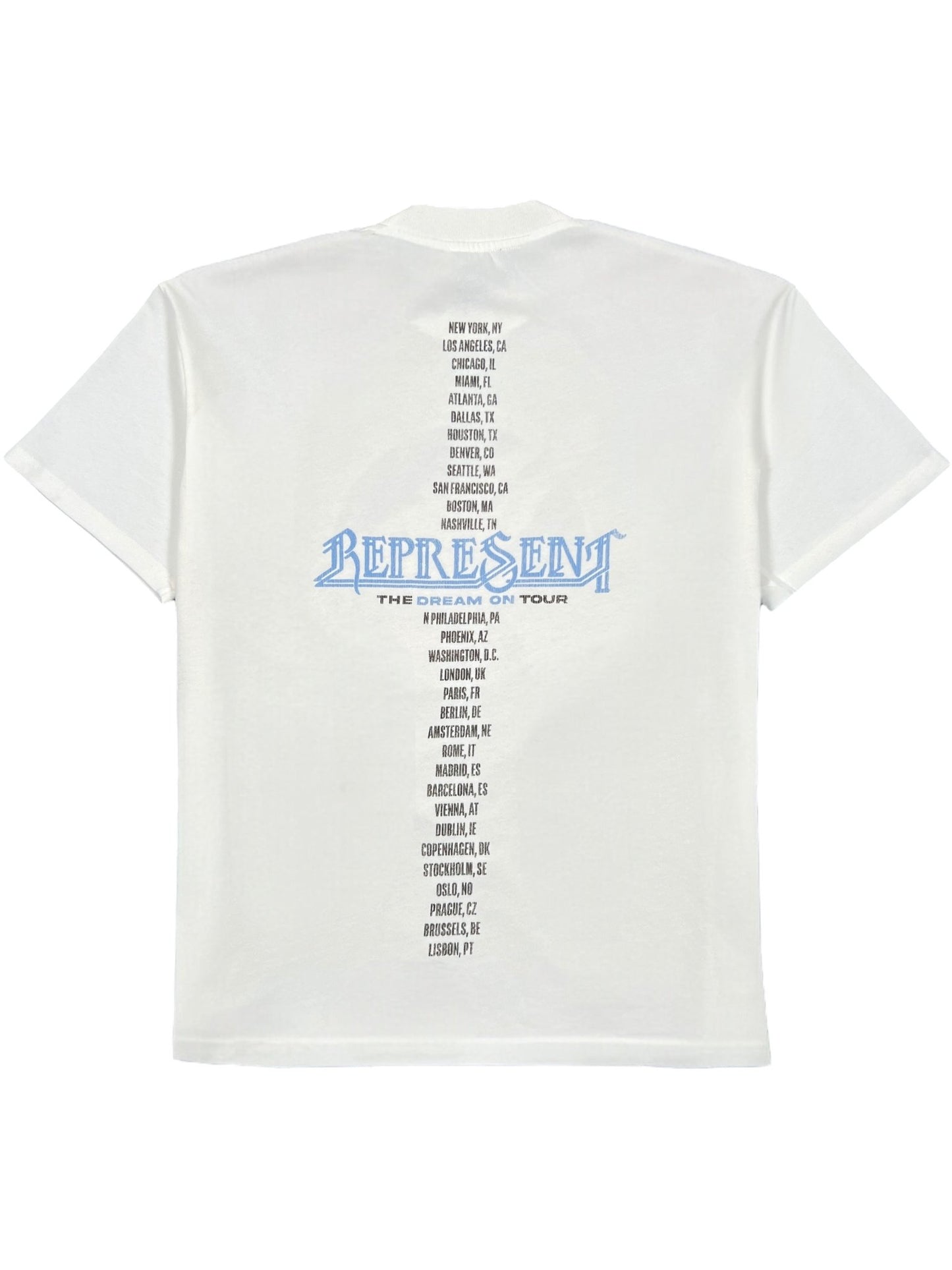 Represent MLM100823 Golden Tour T-shirt White
