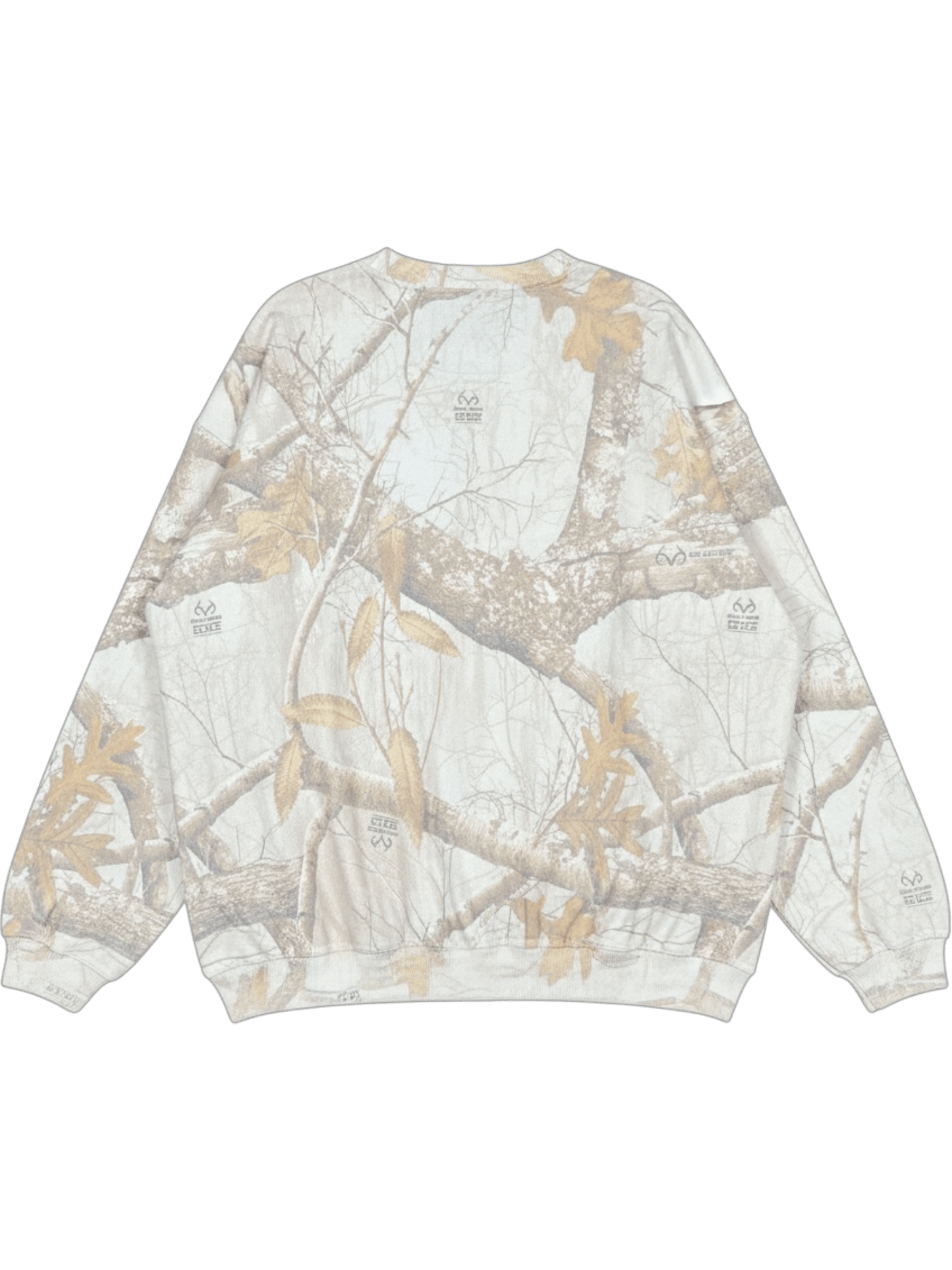 Represent MLM100872-27 England Sweater Washed White Camo