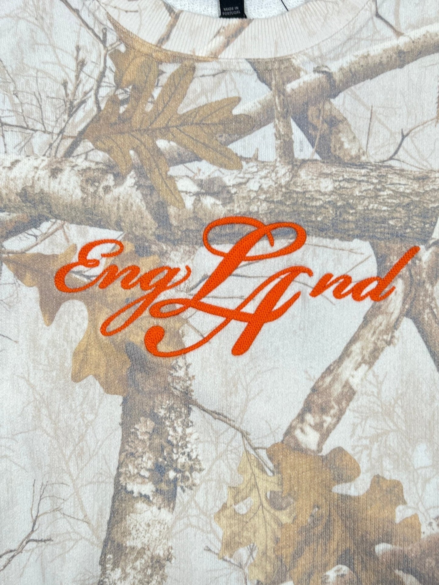 Represent MLM100872-27 England Sweater Washed White Camo