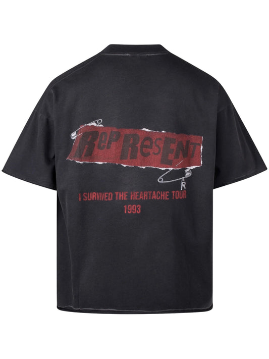 Probus Represent MLM101074-06 Ransom T-Shirt Black Represent MLM101074-06 Ransom T-Shirt Black BLACK