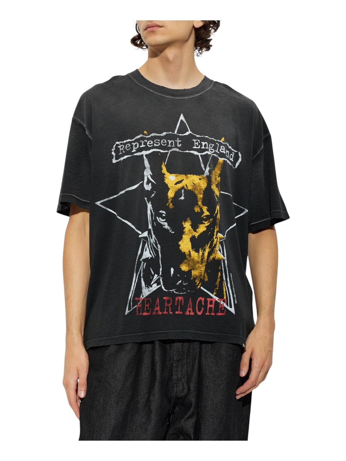 Probus Represent MLM101202-02 Riot T-shirt Black Represent MLM101202-02 Riot T-shirt Black BLACK