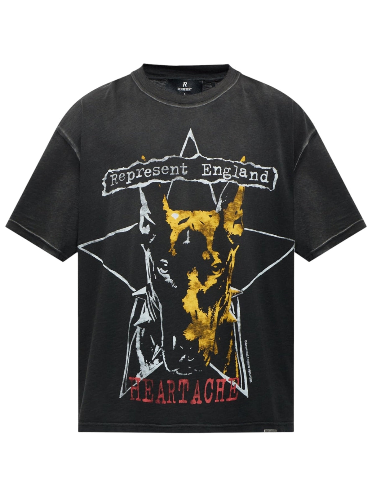 Probus Represent MLM101202-02 Riot T-shirt Black Represent MLM101202-02 Riot T-shirt Black BLACK