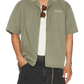 Represent MLM21464 Script Camp Collar Shirt Mid Khaki