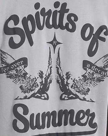 REPRESENT MLM410-119 SPIRITS OF SUMMER TEE GRY