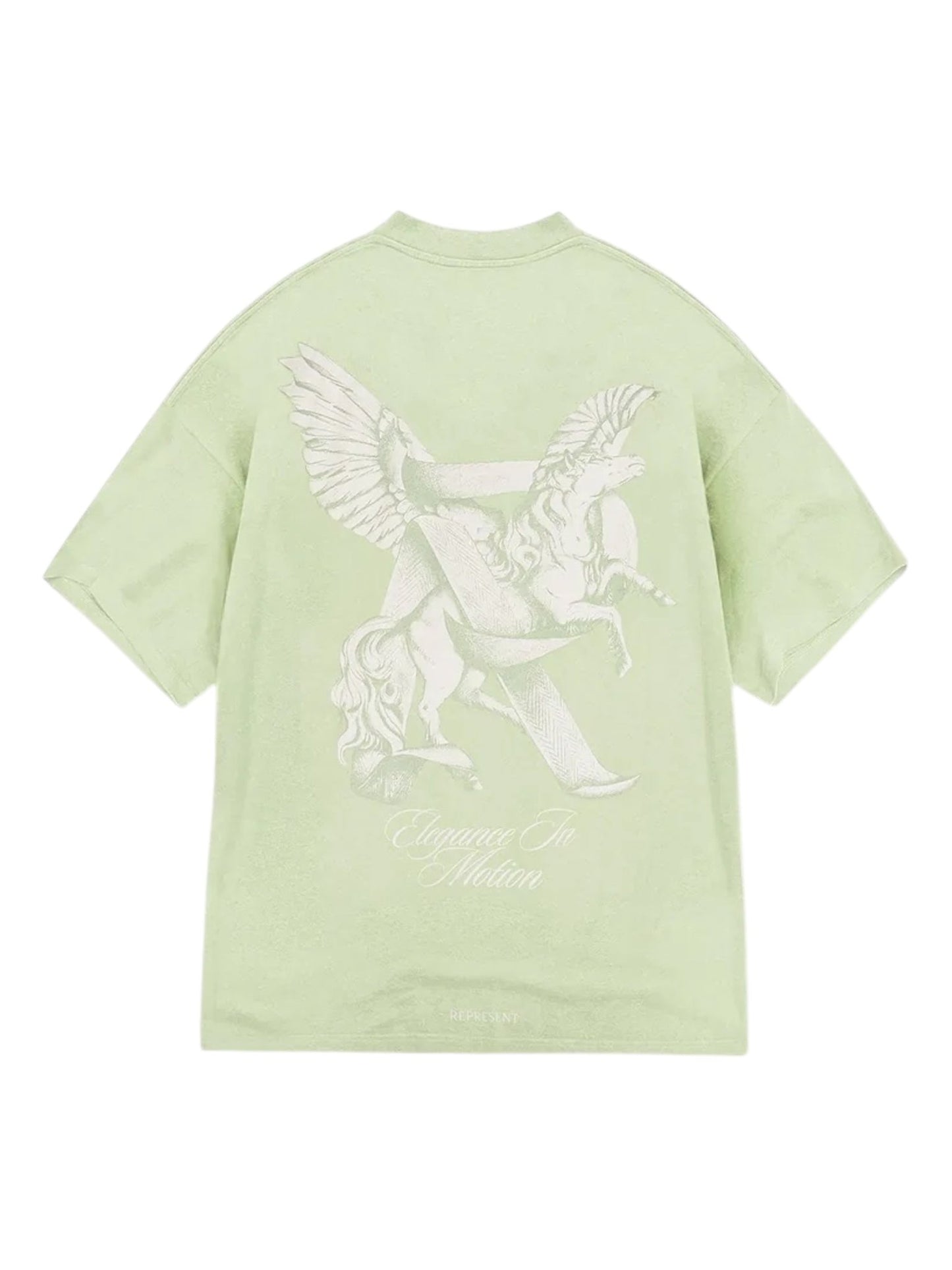 Represent MLM41066 Elegance in Motion Tee in Matcha Green